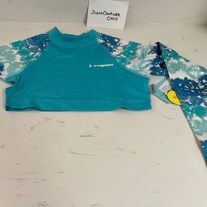 New Outrageous' Long Sleeve Rash Guard Spf50,Nwt Swim Rash guard NEW spf50